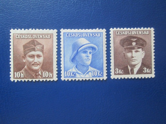 TIMBRE CEHOSLOVACIA SOLDATI