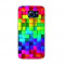 Husa Samsung Galaxy S6 Edge Slim Model Colorful Cubes