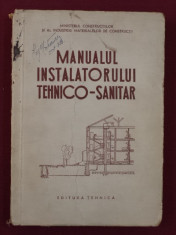 Ministerul Constructiilor si al Industriei Materialelor de Constructii - Manualul instalatorului tehnico-sanitar - 426531 foto