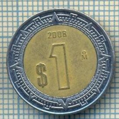 7004 MONEDA - MEXIC - 1 PESO -ANUL 2008 -starea care se vede