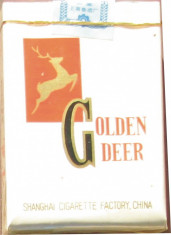 Tigari de colectie - GOLDEN DEER - Pachet sigilat - anul 1985 foto