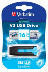 Verbatim STOREN GO V3 USB 16GB 3.0 DRIVE BLUE foto