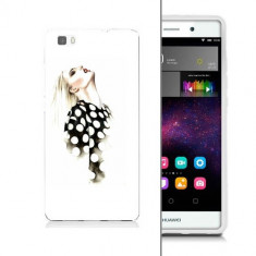 Husa Huawei Ascend P8 Lite Silicon Gel Tpu Model Women Draw V2 foto