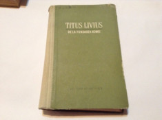 De la fundarea Romei/vol.2-Titus Livius,RF9/3 foto