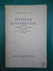 Perpessicius - Itinerar sentimental (cu un portret inedit de Anestin) (1932) foto