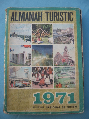 (C6450) ALMANAH TURISTIC 1971 foto