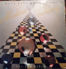 Disc LP vinil Modern Talking - Let&amp;#039;s talk about love foto