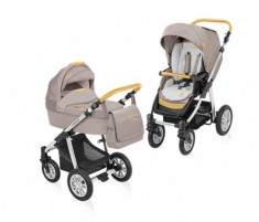 Carucior 2 in 1 Dotty Denim Beige Baby Design foto