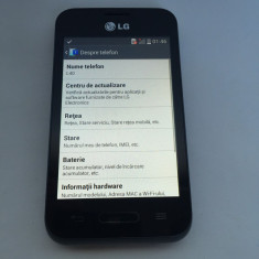LG L40 D160 Negru Liber de retea Android 4.4.2 foto