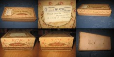CUTII OBIECTE UZ PERSONAL vechi. Cutie sapun-Savon des Bayaderes- L.Eeckelaers foto