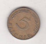 Bnk mnd Germania 5 pfennig 1949 D, Europa