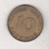 Bnk mnd Germania 10 pfennig 1949 F, Europa