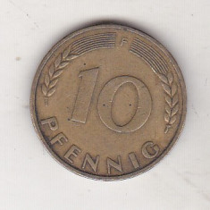 bnk mnd Germania 10 pfennig 1949 F