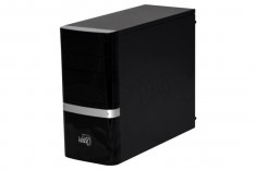 Carcasa IGGY 3LIT3, mini ATX, Front USB2.0+Audio, Black (IGC-2501) foto