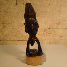 Statueta Hand-Made Africa - Lemn Eben(Abanos) foto