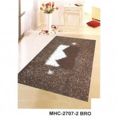 Covor poliester MHC-2707-2 BROWN - 200 x 300 cm foto