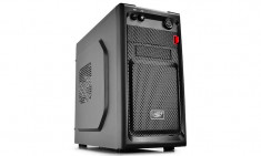 CARCASA DEEPCOOL mATX Mini-Tower, front audio &amp;amp; 1x USB 3.0, 1x USB 2.0, black (SMARTER) foto