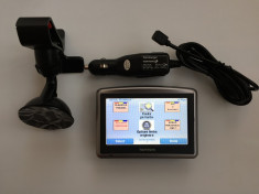 GPS TomTom ONE XL (navigatie, suport parbriz, incarcator, meniu romana) foto