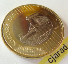 Moneda bimetal 200 Forinti - UNGARIA, anul 2009 *cod 2315 foto