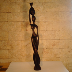 Statueta Hand-Made Lemn Eben(Abanos) foto