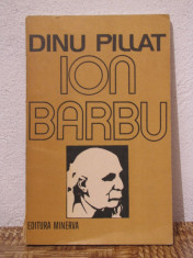 ION BARBU -DINU PILLAT foto