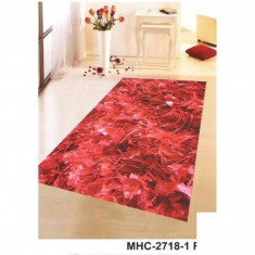 Covor poliester MHC-2718-1 RED - 70 x 140 cm foto