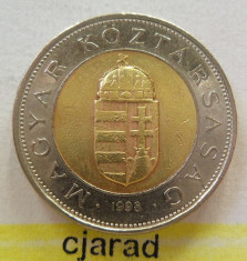 Moneda bimetal 100 Forinti - UNGARIA 1998 *cod 2314 foto