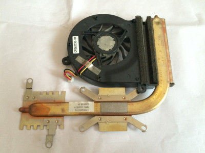 COOLER VENTILATOR + HEATPIPE FUJITSU SIEMENS S7210 ORIGINAL PERFECT FUNCTIONAL foto