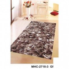 Covor poliester MHC-2718-3 GREY - 90 x 160 cm foto