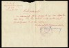 1949 Adeverinta PMR, stampila Comitetul Judetean Falciu Husi, comunism stalinism