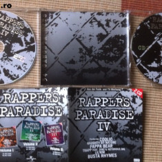 rappers paradise RAPPER'S vol IV 2CD dublu disc selectii muzica hip hop rap 1997