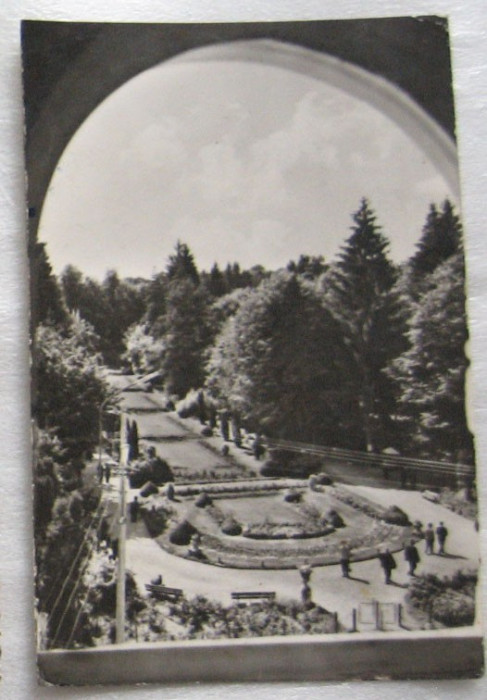 CPI (B6080) CARTE POSTALA - GOVORA - VEDERE DIN PARC, 1965