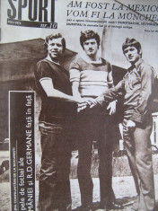 Lot 4 numere - Revista SPORT 1973, nr. 2,3,5,10 foto
