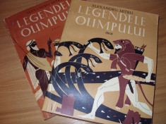 LEGENDELE OLIMPULUI ( 2 volume, EROII + ZEII, format mare, cu ilustratii ) * foto