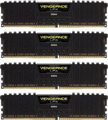 Memorie Corsair Vengeance LPX, DDR4, 4 x 16GB, 2666 MHz, CL16, kit foto