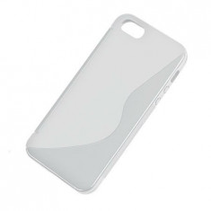 BACK COVER CASE S-LINE IPHONE 5 TRANSPARENT foto