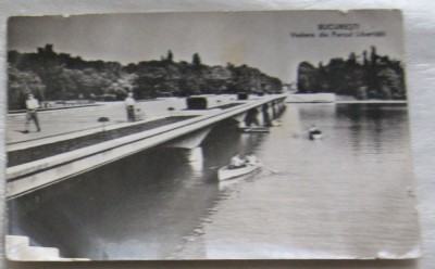 CPI (B6057) CARTE POSTALA - BUCURESTI - VEDERE DIN PARCUL LIBERTATII, RPR foto