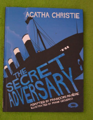 Carte benzi desenate in limba engleza: The Secret Adversary, de Agatha Christie foto