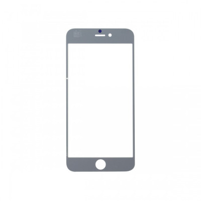 Sticla iPhone 6 plus alb geam glass original foto