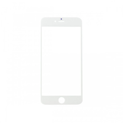 Sticla iPhone 6 plus alba sau neagra / geam nou foto