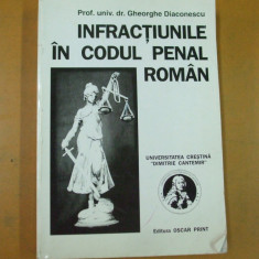 Infractiunile in codul penal volumul I Gh. Diaconescu Bucuresti 1997 003