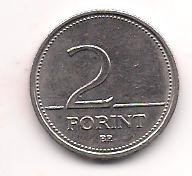 No(1) moneda-UNGARIA- 2 Forint- 1995 foto