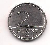 No(1) moneda-UNGARIA- 2 Forint- 1995