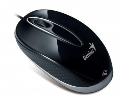 Mouse Optic USB Genius NX-Mini 1200dpi, BlueEye, 1.2m, Black (31010127101) foto