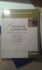 Manual Literatura Universala, Clasa a XI-a, CORINT foto