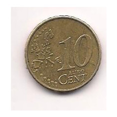 No(4) moneda- UE -10 eurocent 2002