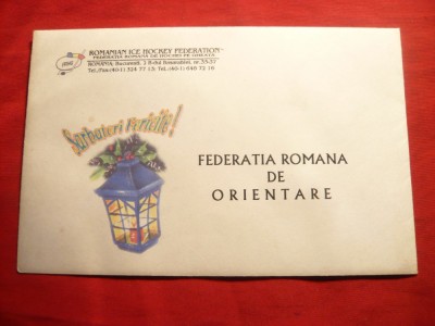 Plic cu Antet - Federatia Romana de Hokey trimisa de Fed.Rom.de Orientare foto