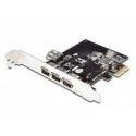 Placa PCI EXPRESS -&amp;gt; FireWire 2+1 porturi DS-30201 foto