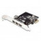 Placa PCI EXPRESS -&gt; FireWire 2+1 porturi DS-30201