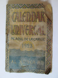 MINI AGENDA CALENDAR UNIVERSAL(11,5 X 7,5 CM) PE ANUL DELA CHRIST 1923